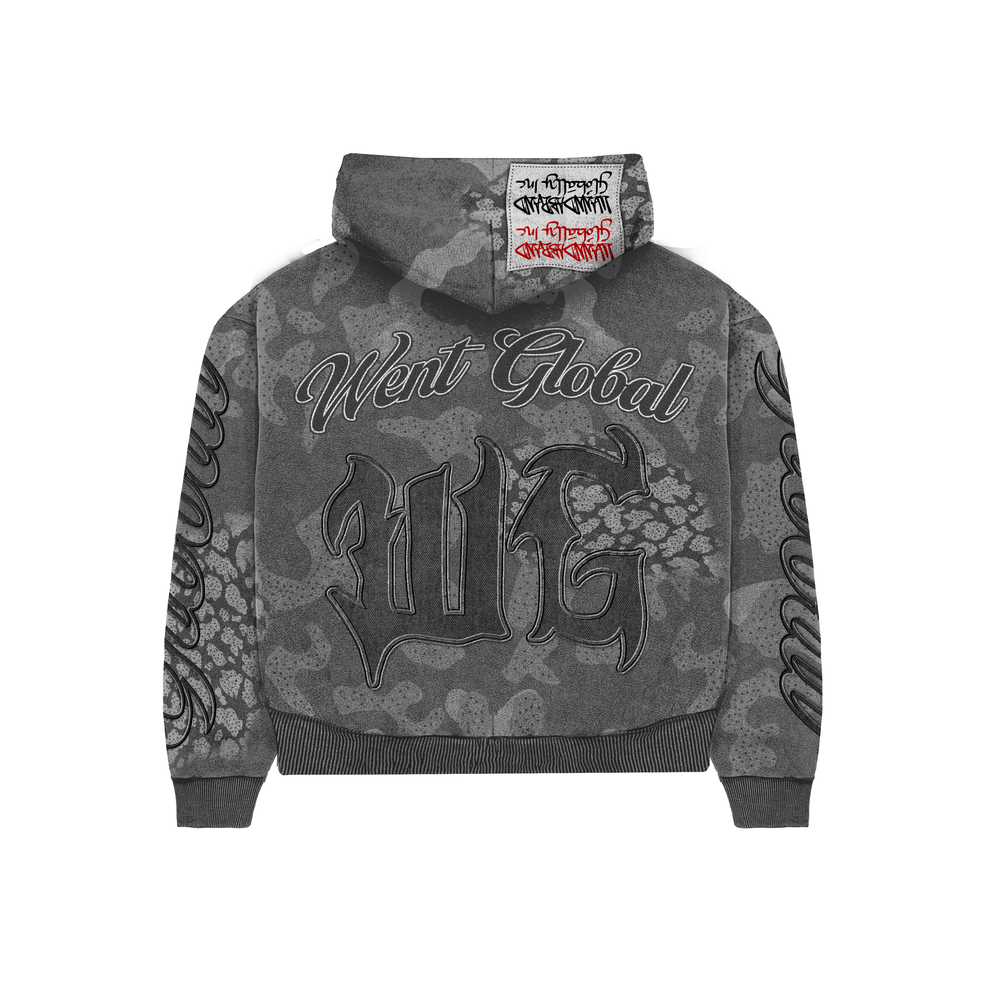 Went Global Zip-up (Black)